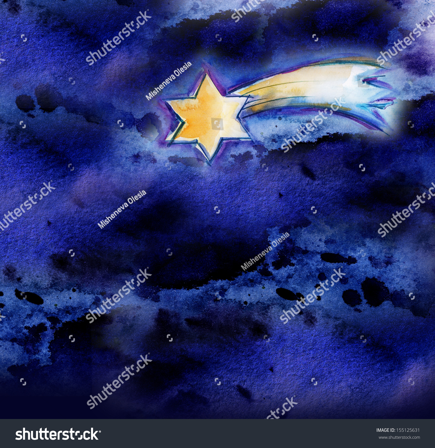 Bethlehem Star Stock Illustration 155125631