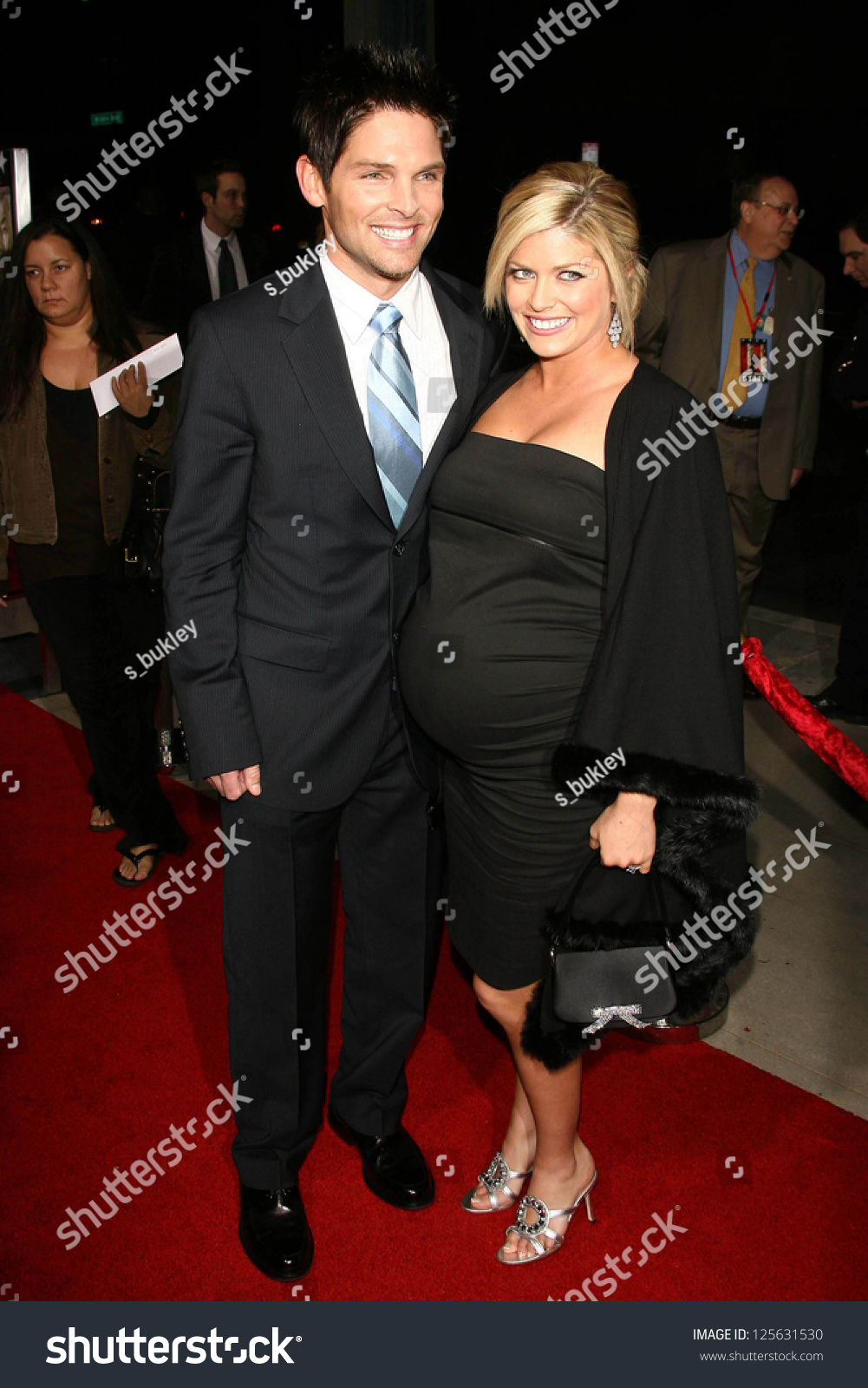 Beverly Hills - December 05: Brian Presley And Erin Hershey At The ...