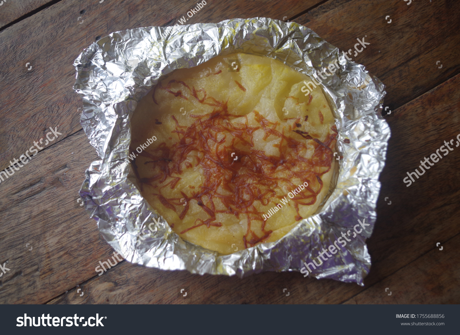 Bibingka Filipino Traditional Food Fresh Stock Photo 1755688856 ...