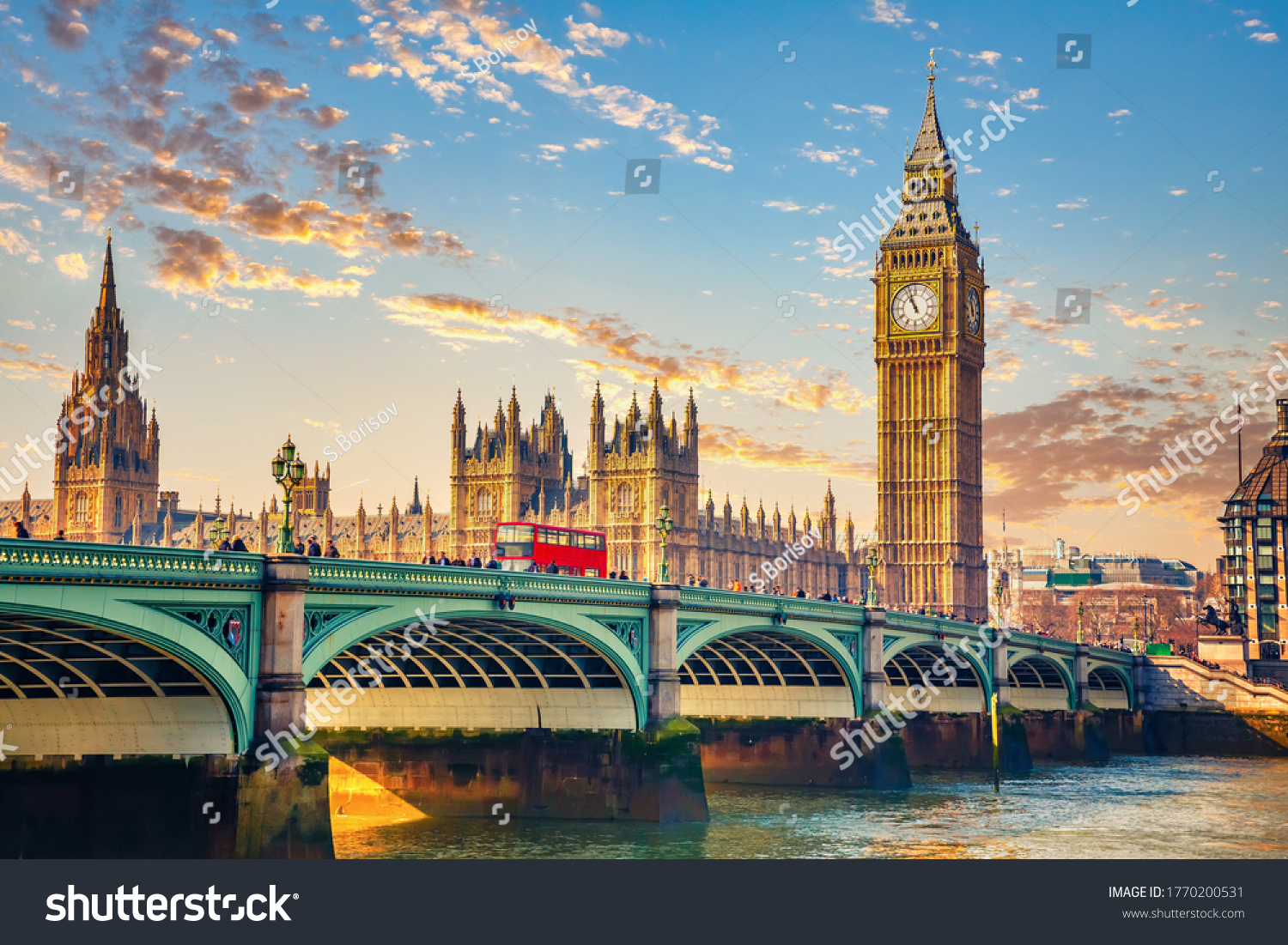 Designart TAP7765-39-32  Big Ben UK and House of Parliament Cityscape Photo Blanket Décor Art for Home and Office Wall Tapestry Medium 39 x 32 Created On Lightweight Polyester Fabric