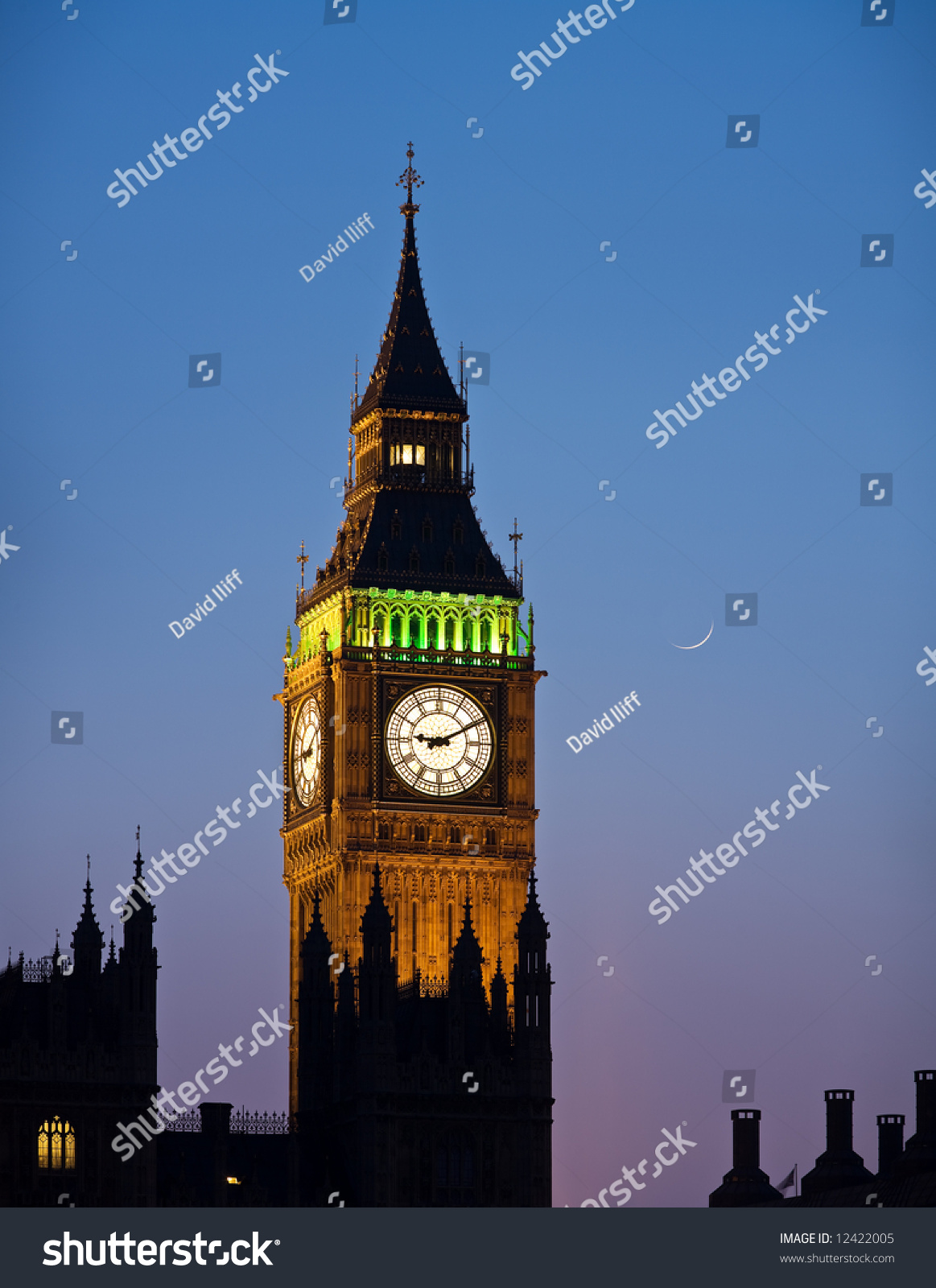 Big Ben Dusk Stock Photo (Edit Now) 12422005