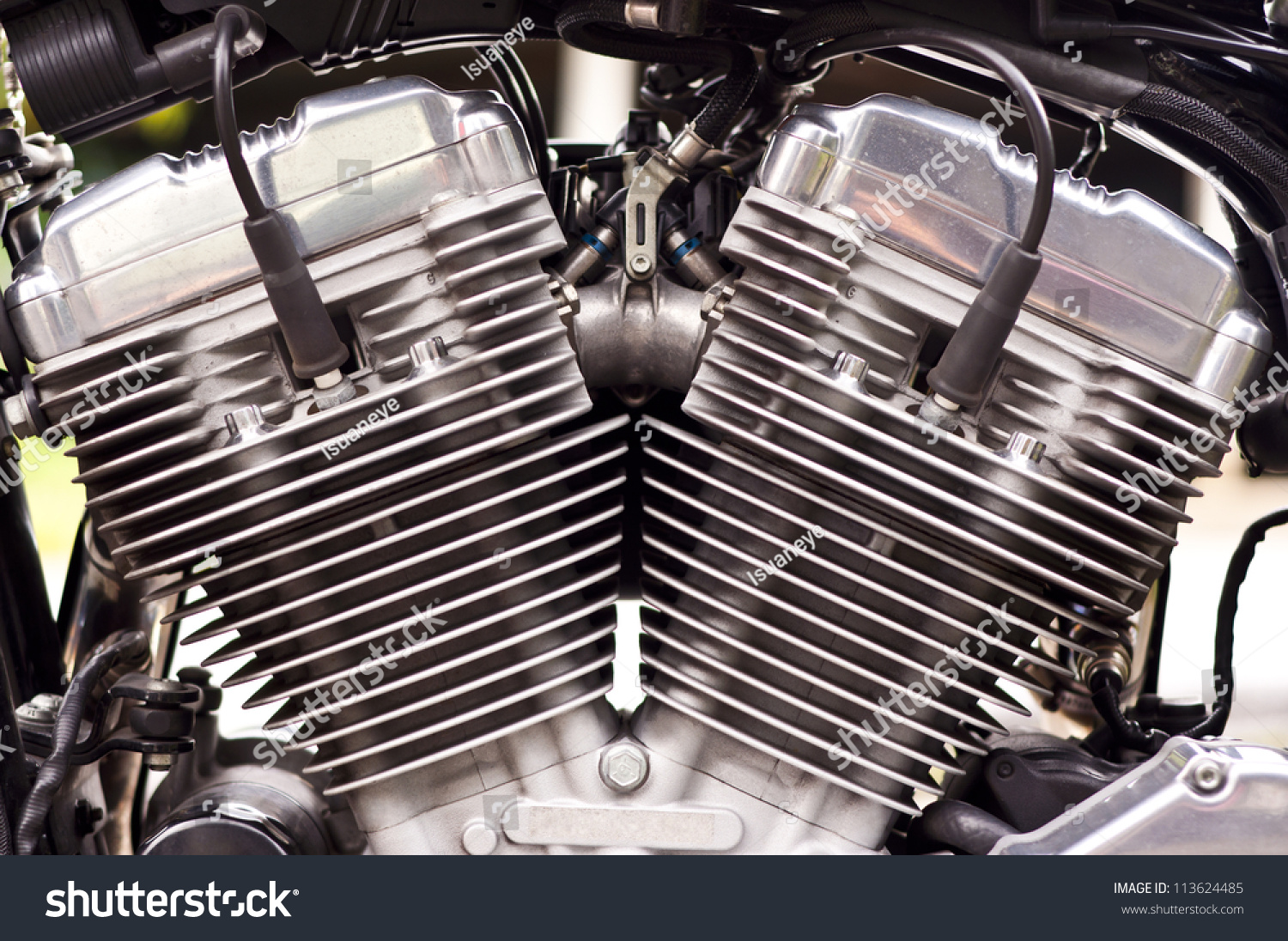 Big Bike Engine Stock Photo 113624485 - Shutterstock