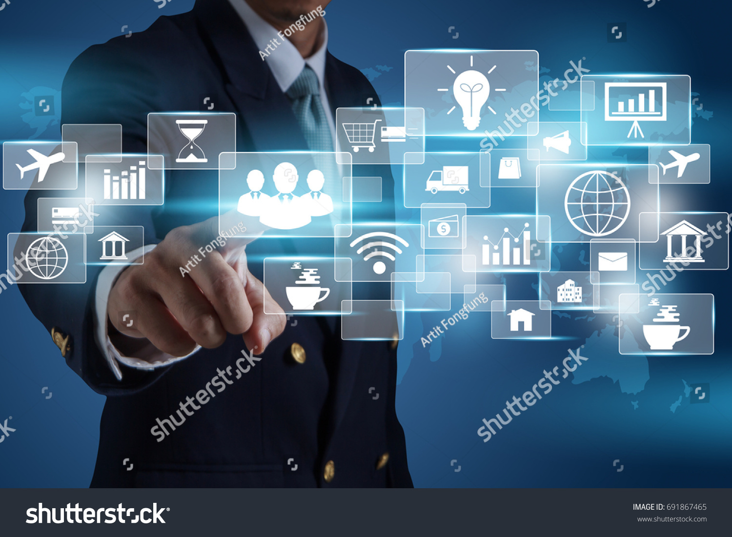 Big Data Analytics Business Intelligence Bi Stock Photo (Edit Now ...