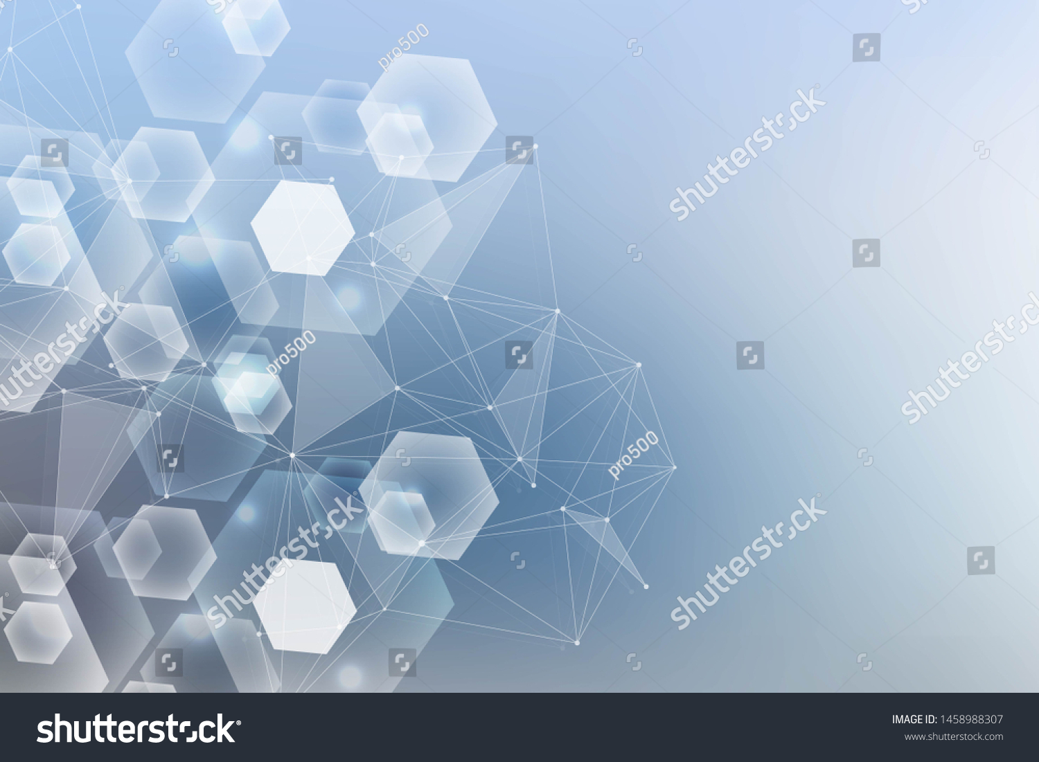 Big Data Visualization Background Modern Futuristic Stock Illustration ...