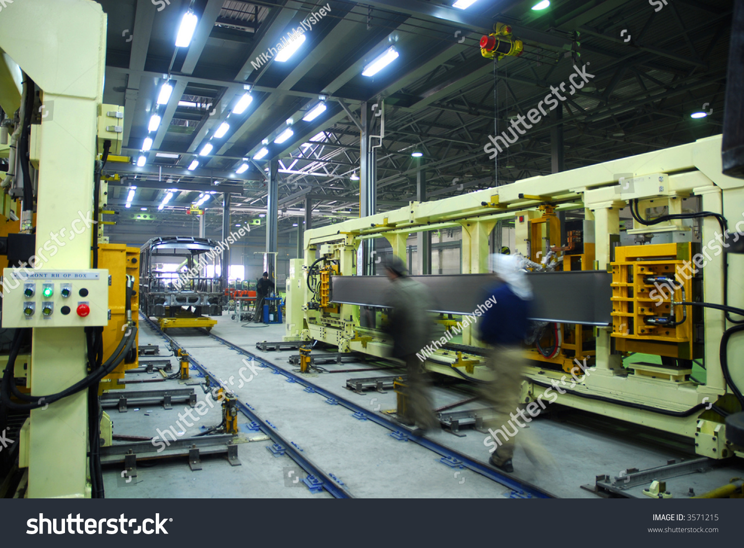 Big Factory With A Lot Of Machine Tools.8 Stock Photo 3571215 ...