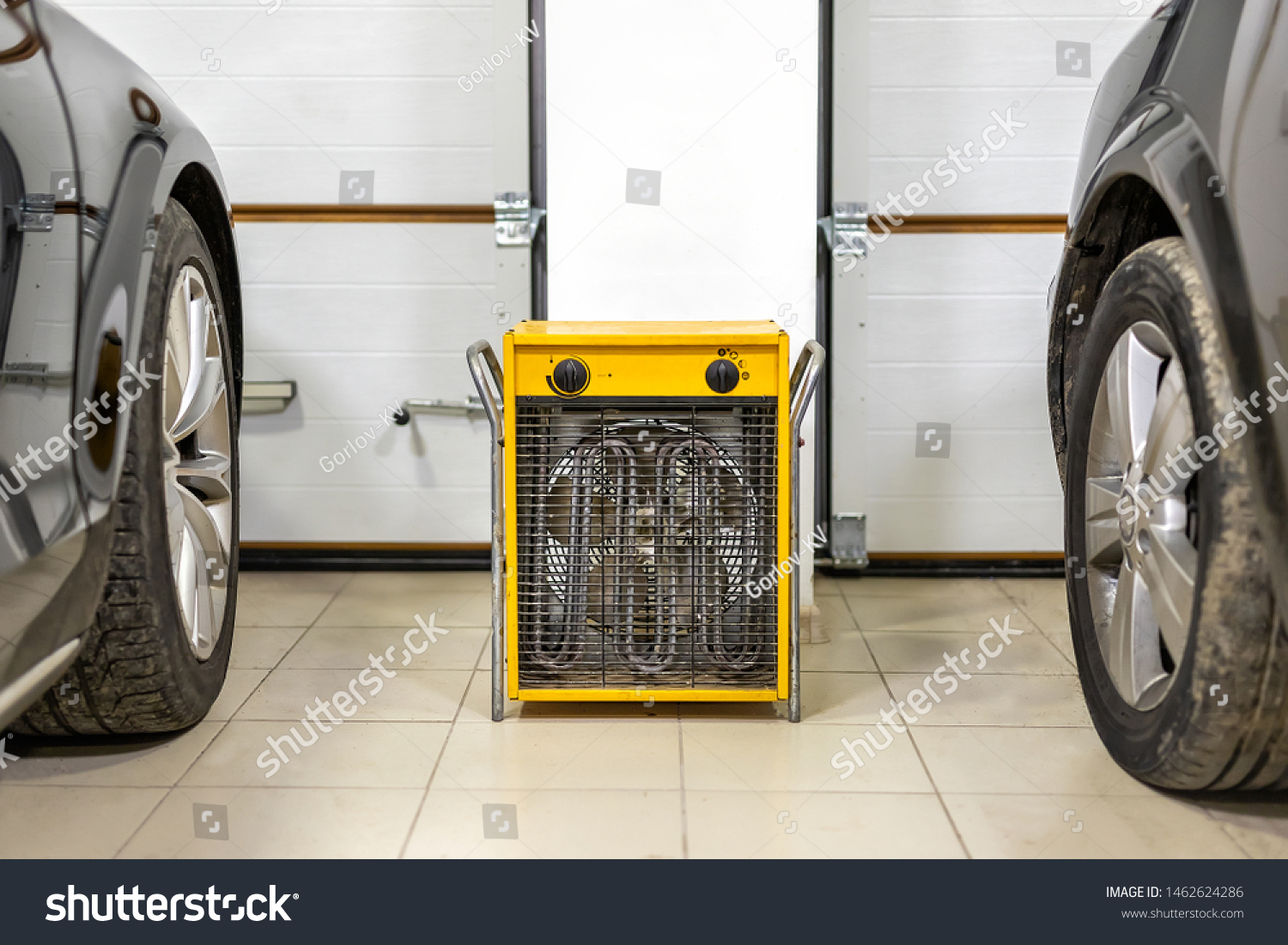 Big Heavy Industrial Electric Fan Heater Stock Photo Edit Now