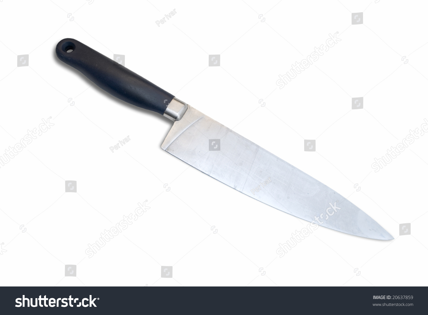 Big Kitchen Knife Stock Photo 20637859 Shutterstock