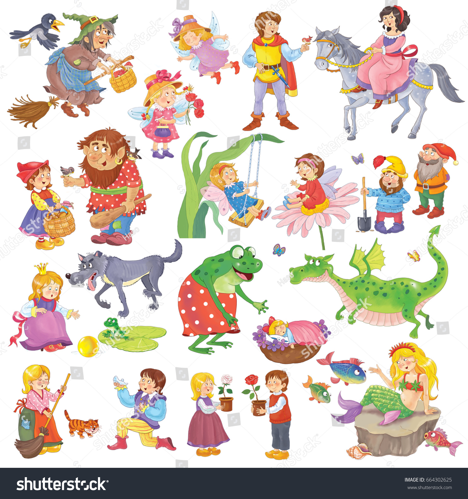 Traditional Fairy Tale Characters