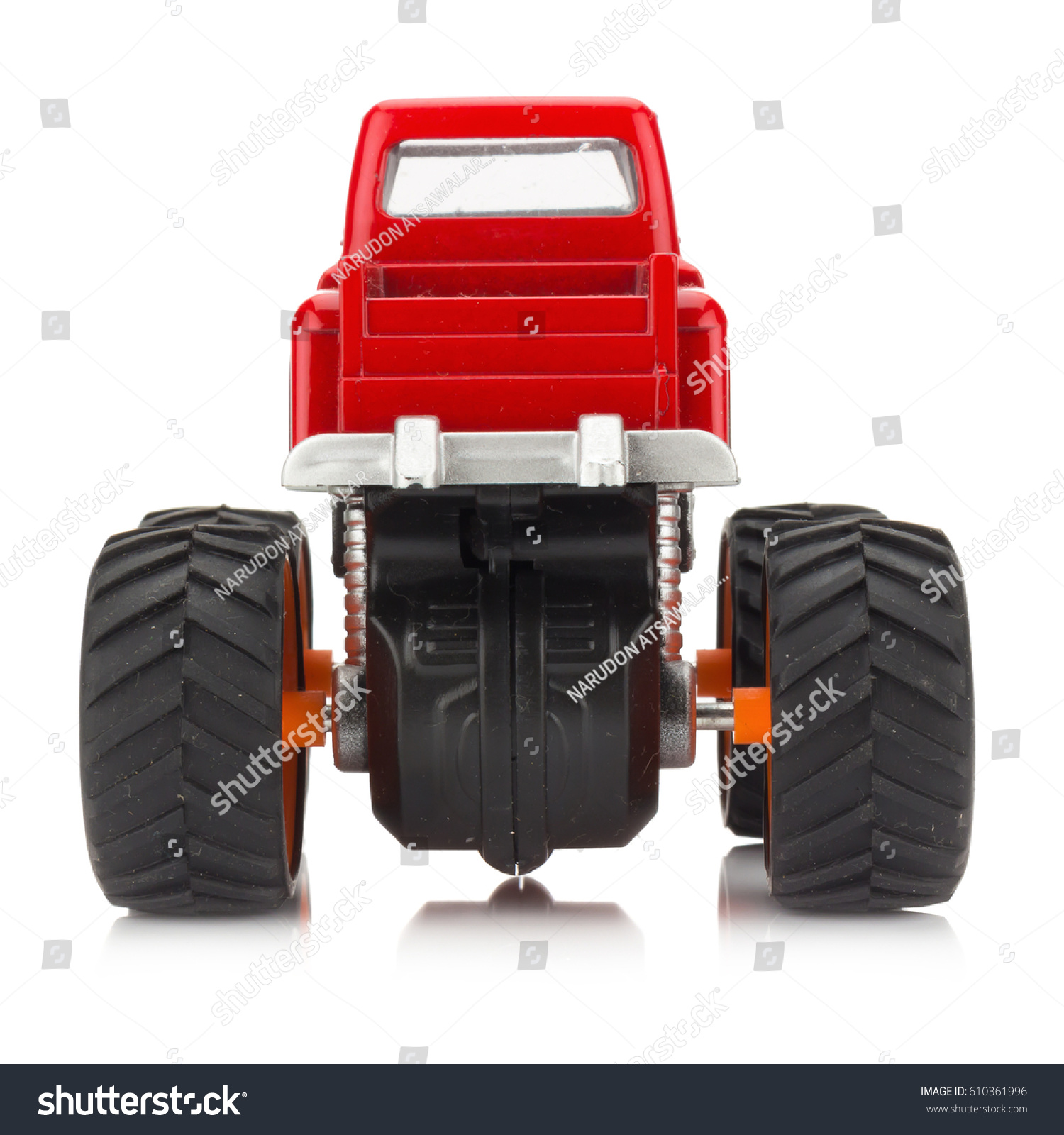 big red truck toy