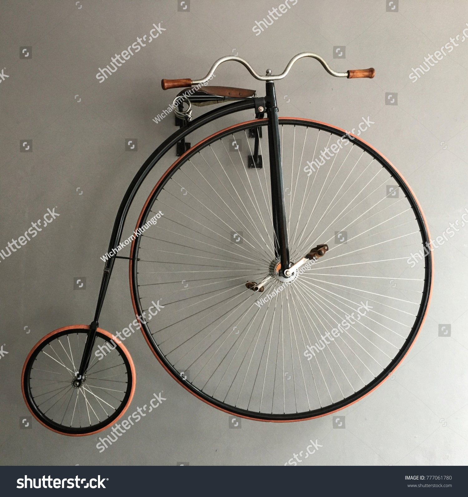 vintage big wheel bike