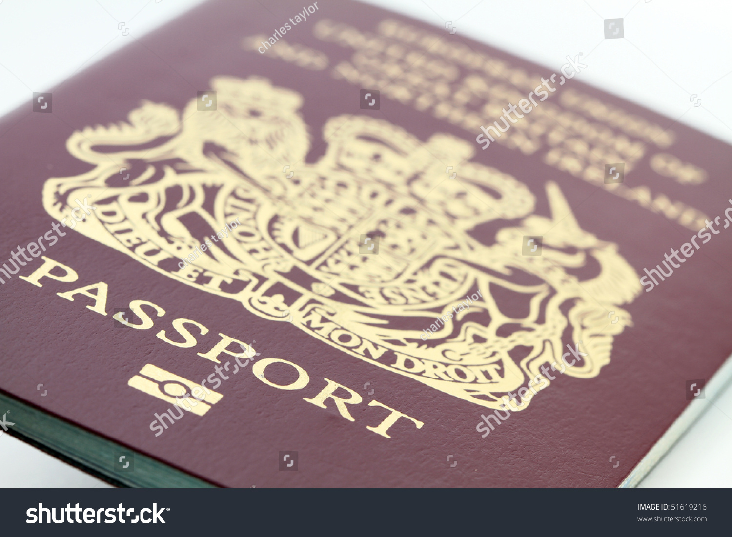 Biometric British Passport Stock Photo 51619216 : Shutterstock