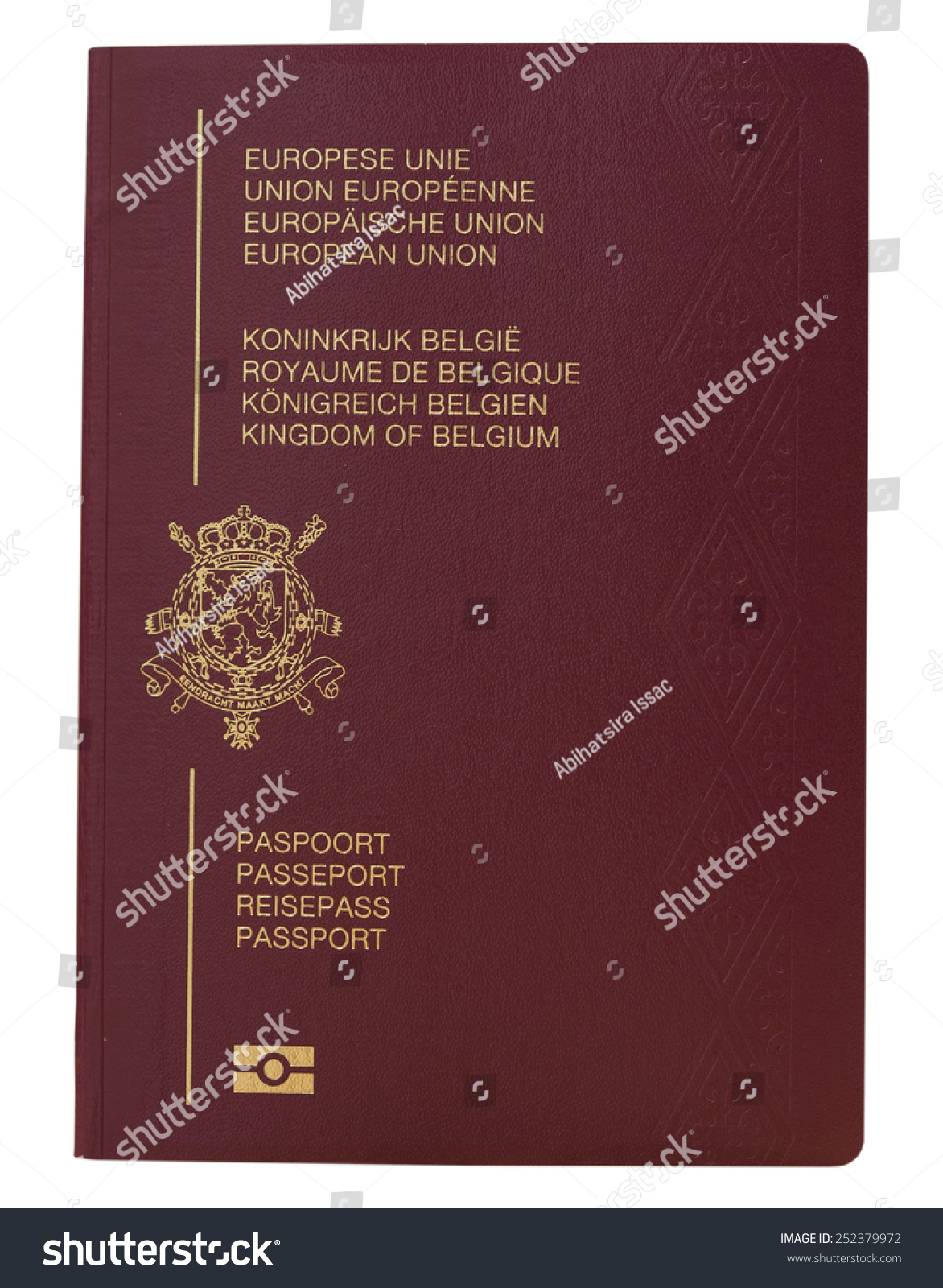 Biometric Passport Belgium Stock Photo 252379972 Shutterstock   Stock Photo Biometric Passport Of Belgium 252379972 