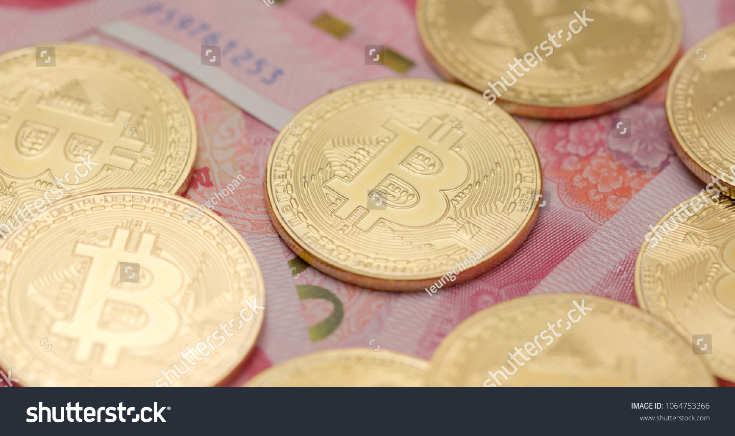  Coral Classic  Template Design Featuring Bitcoin and RMB in Rotation