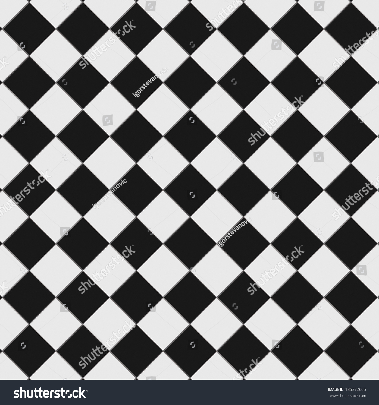 Black White Checkered Floor Tiles Texture Stockfoto Jetzt