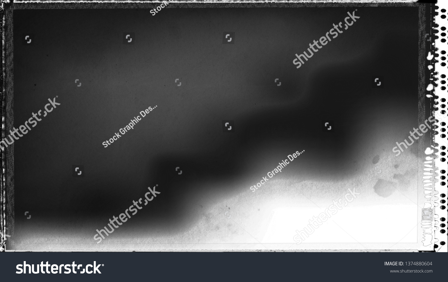 Black White Texture Background Stock Illustration 1374880604