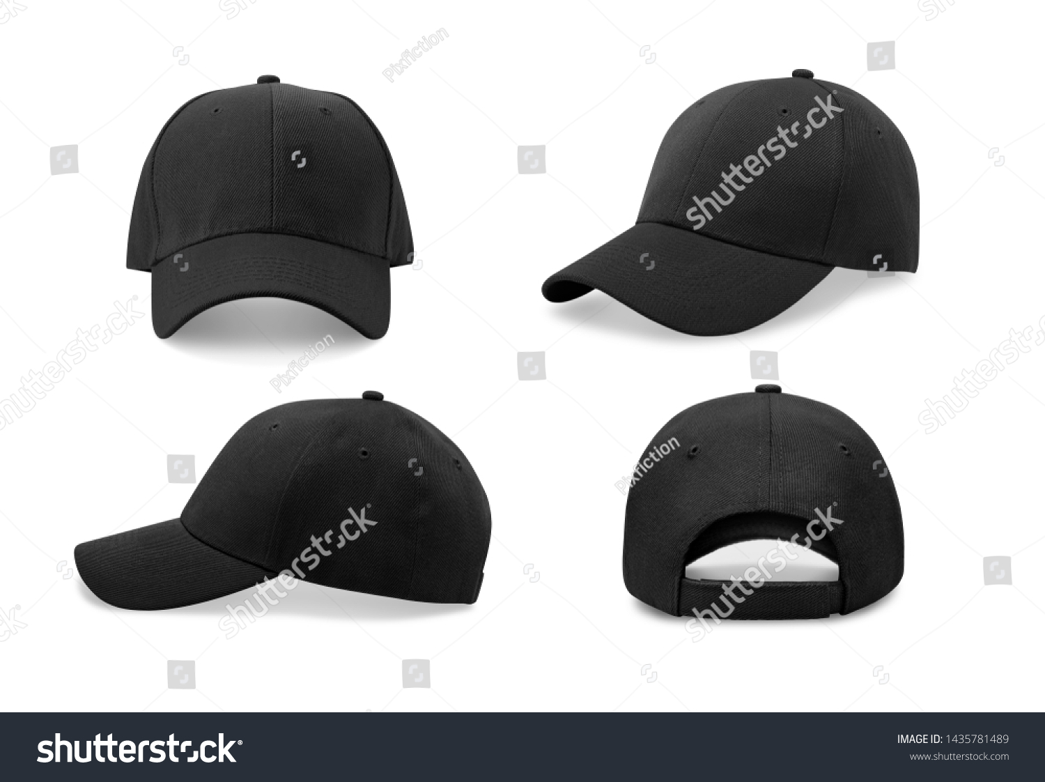 5,620 Black baseball cap design template Images, Stock Photos & Vectors ...