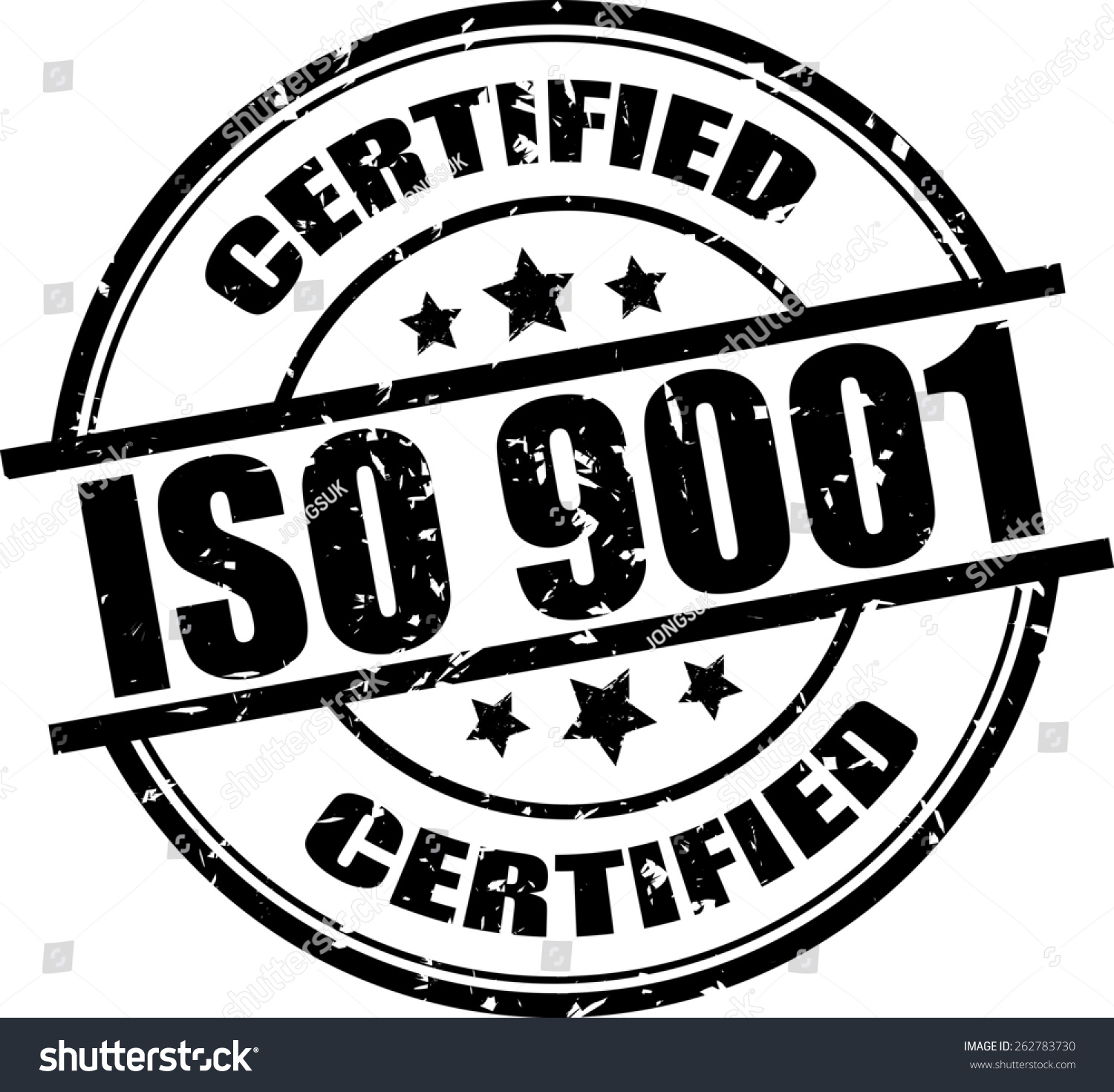 Black Iso 9001 Stamp On White Stock Illustration 262783730 - Shutterstock