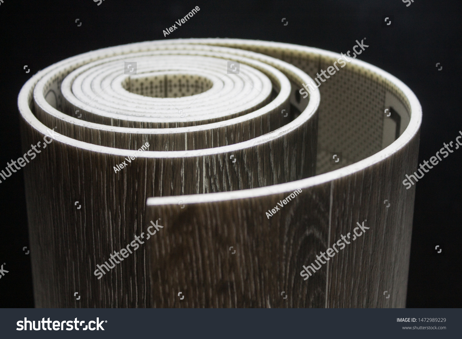 Black Linoleum Roll Blackboard Texture Price Stock Photo 1472989229