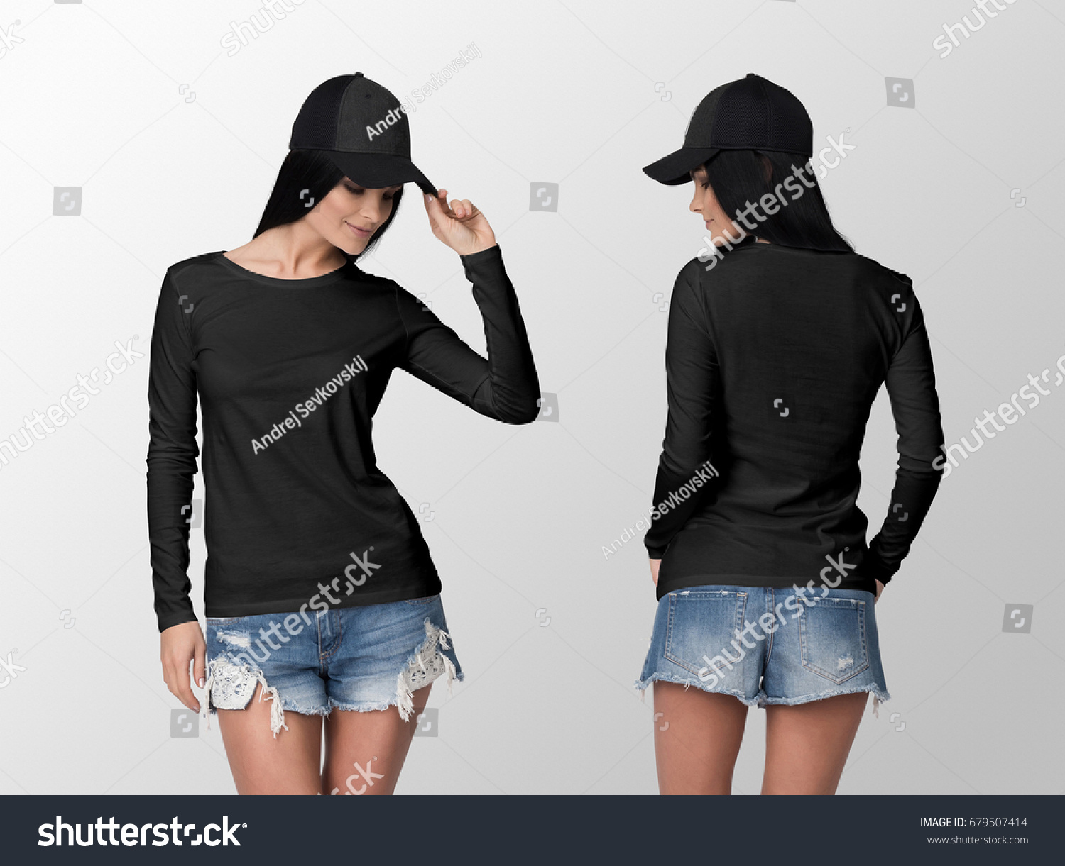 Long Sleeves Images Stock Photos Vectors Shutterstock