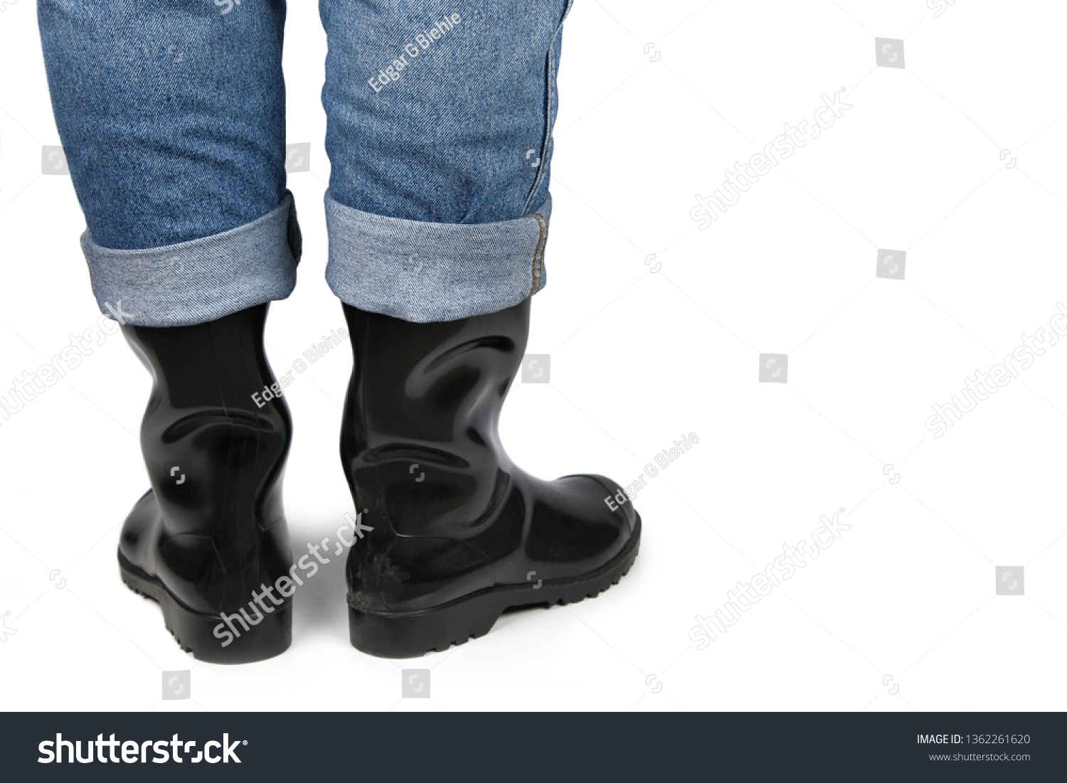 pretty rubber boots