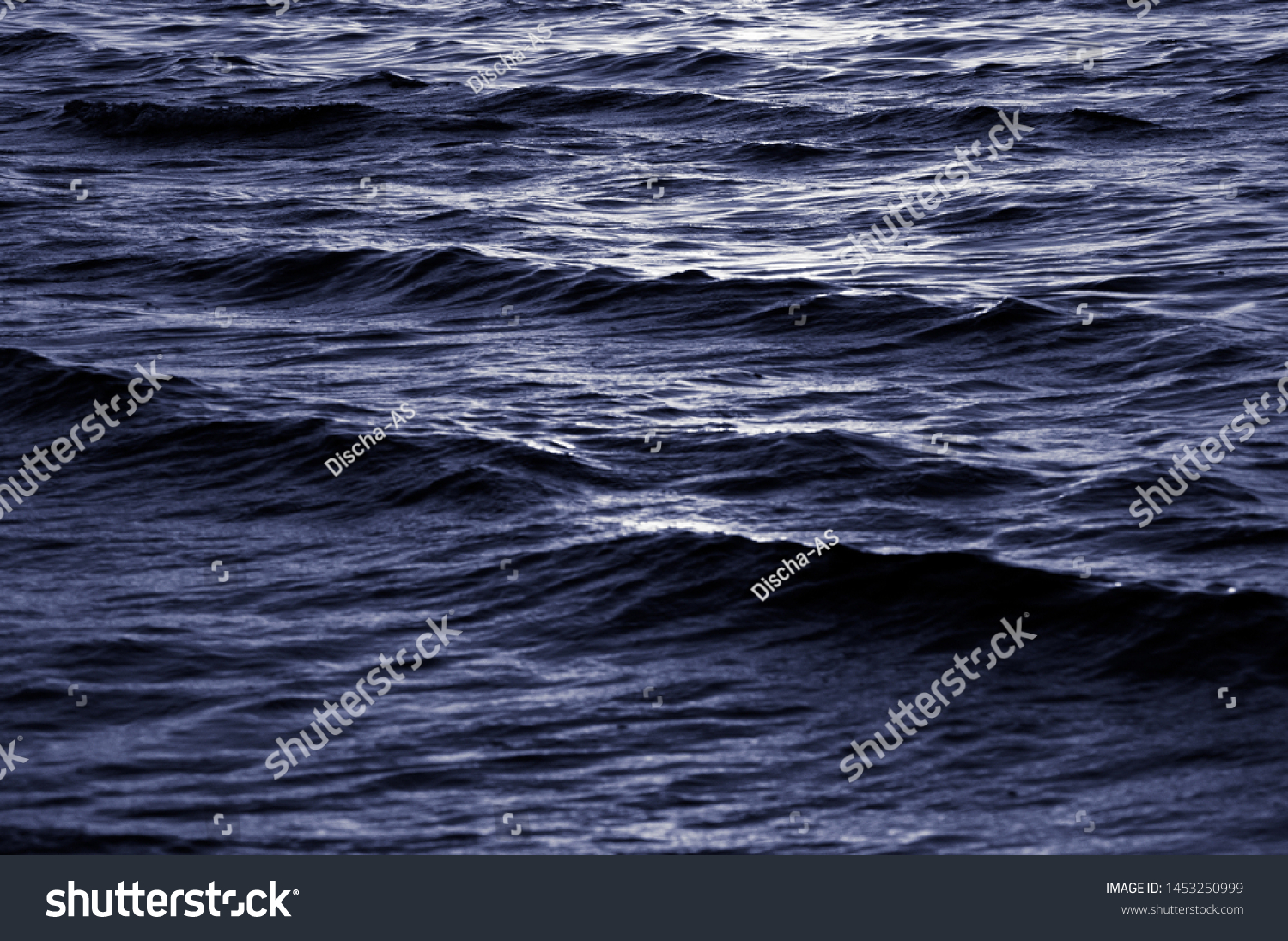 Black Sea Water Surface Background Images Stock Photo 1453250999 ...