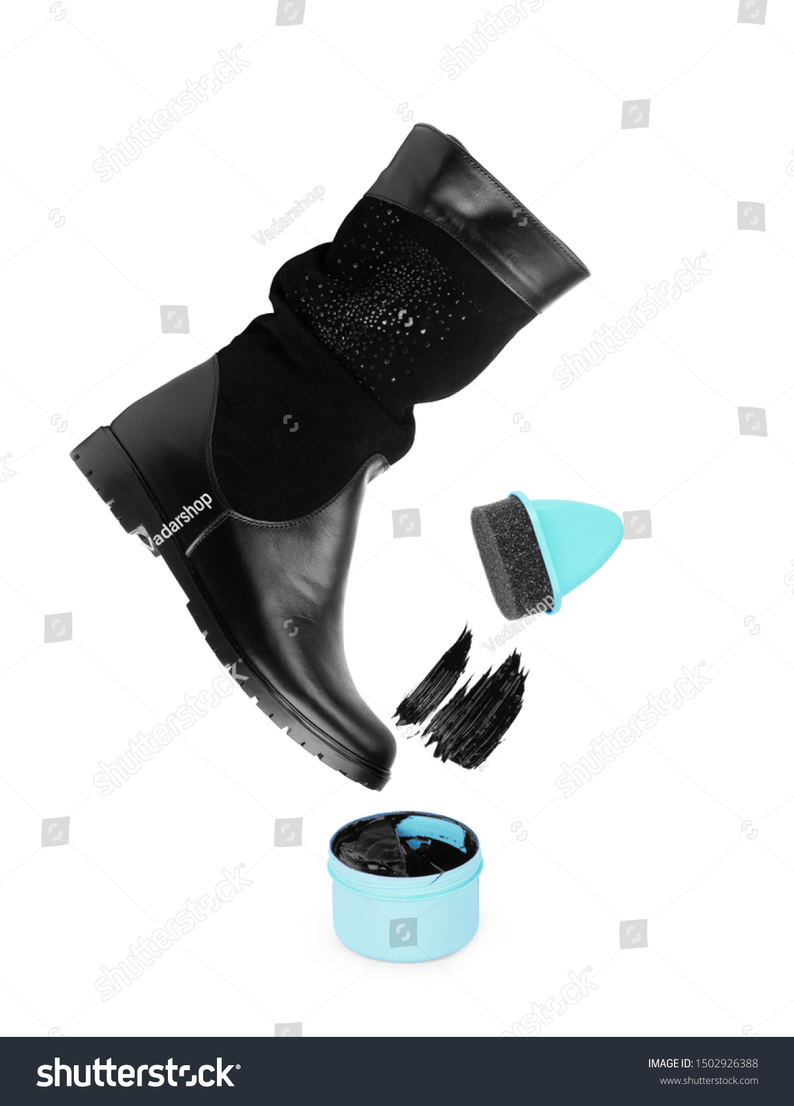 turquoise shoe polish
