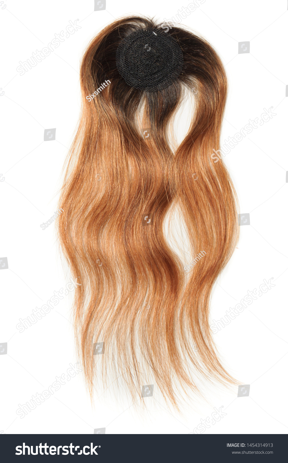 Black Brown Two Tone Ombre Style Stock Photo Edit Now 1454314913