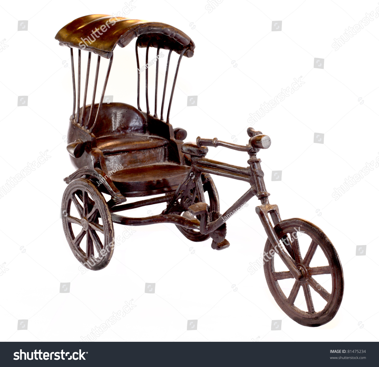 vintage metal tricycle