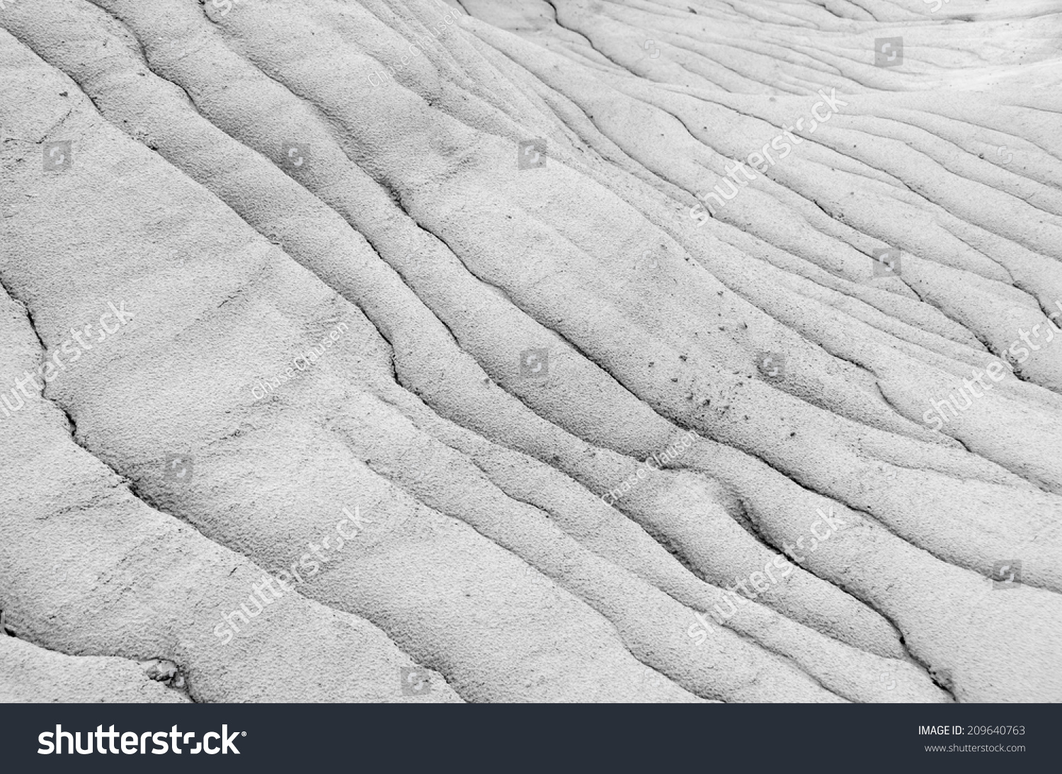 Black & White Abstract Eroding Dry Ground Texture, Alberta, Canada ...