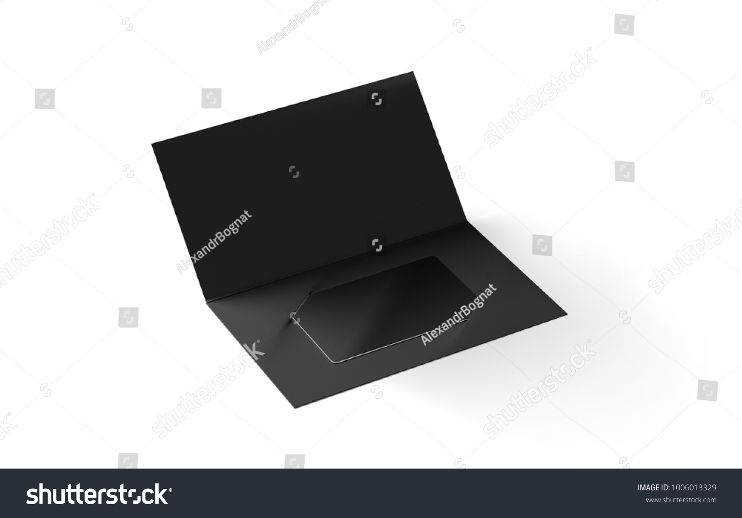Download Blank Black Plastic Card Mockup Inside Stock Illustration 1006013329 PSD Mockup Templates
