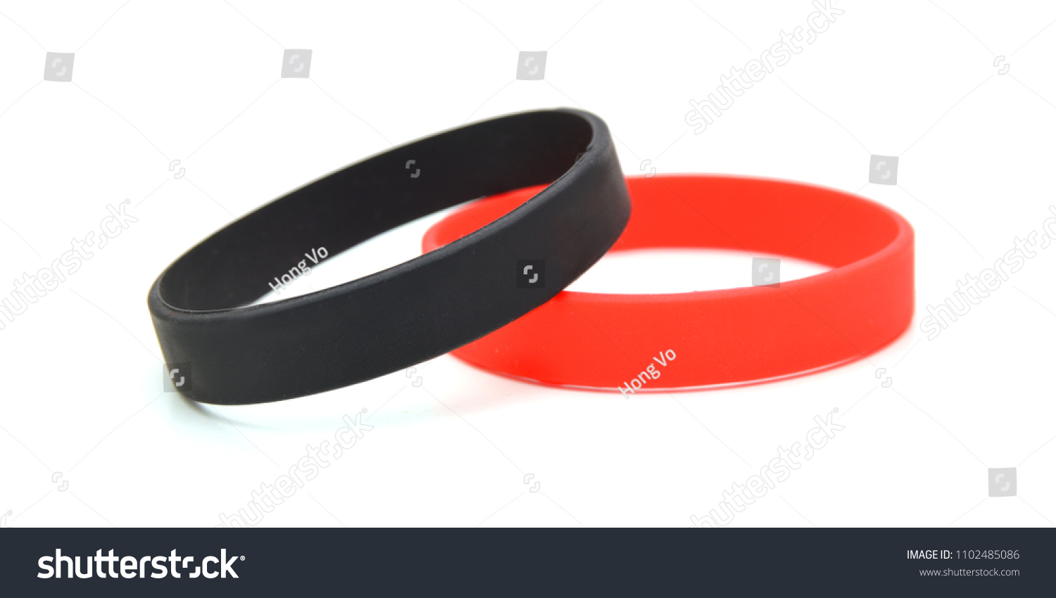 Download Blank Black Red Rubber Wristband Mockup Stock Photo Edit Now 1102485086