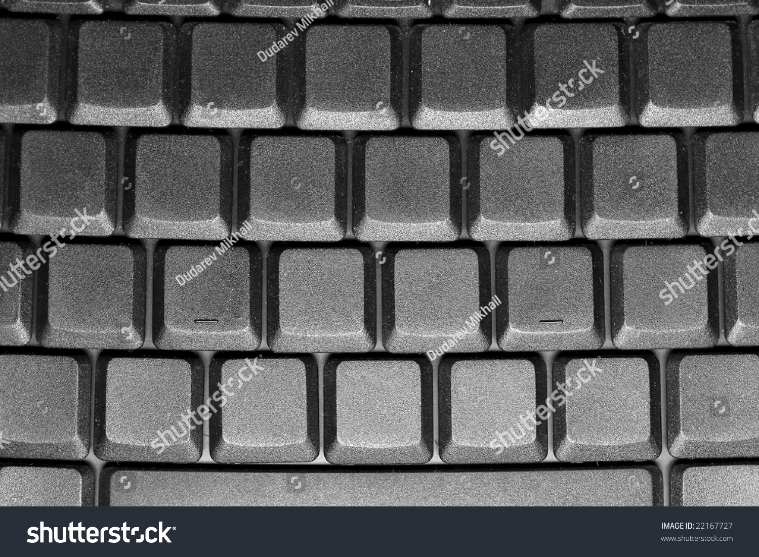 Blank Computer Keyboard Stock Photo 22167727 | Shutterstock