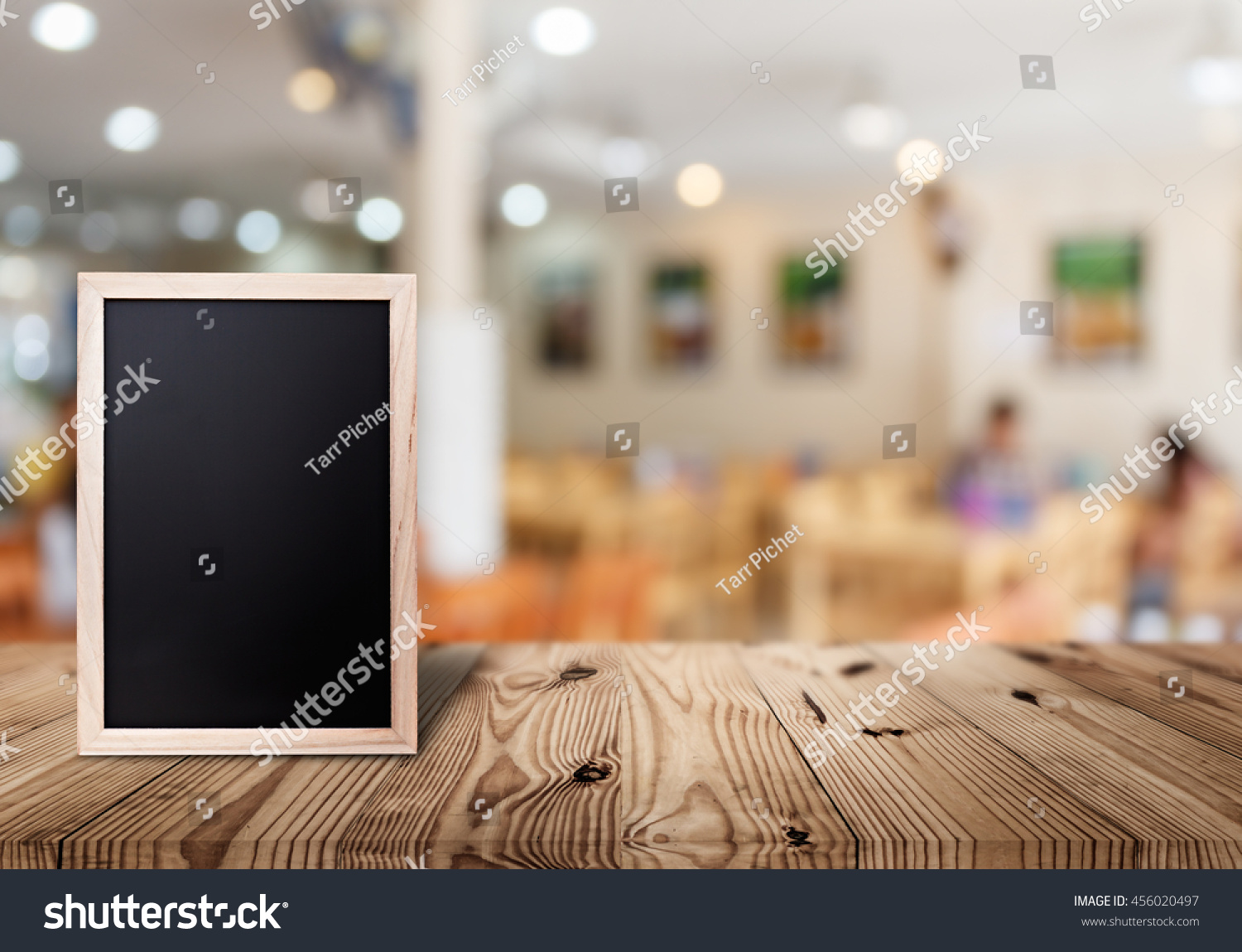 blank restaurant menu