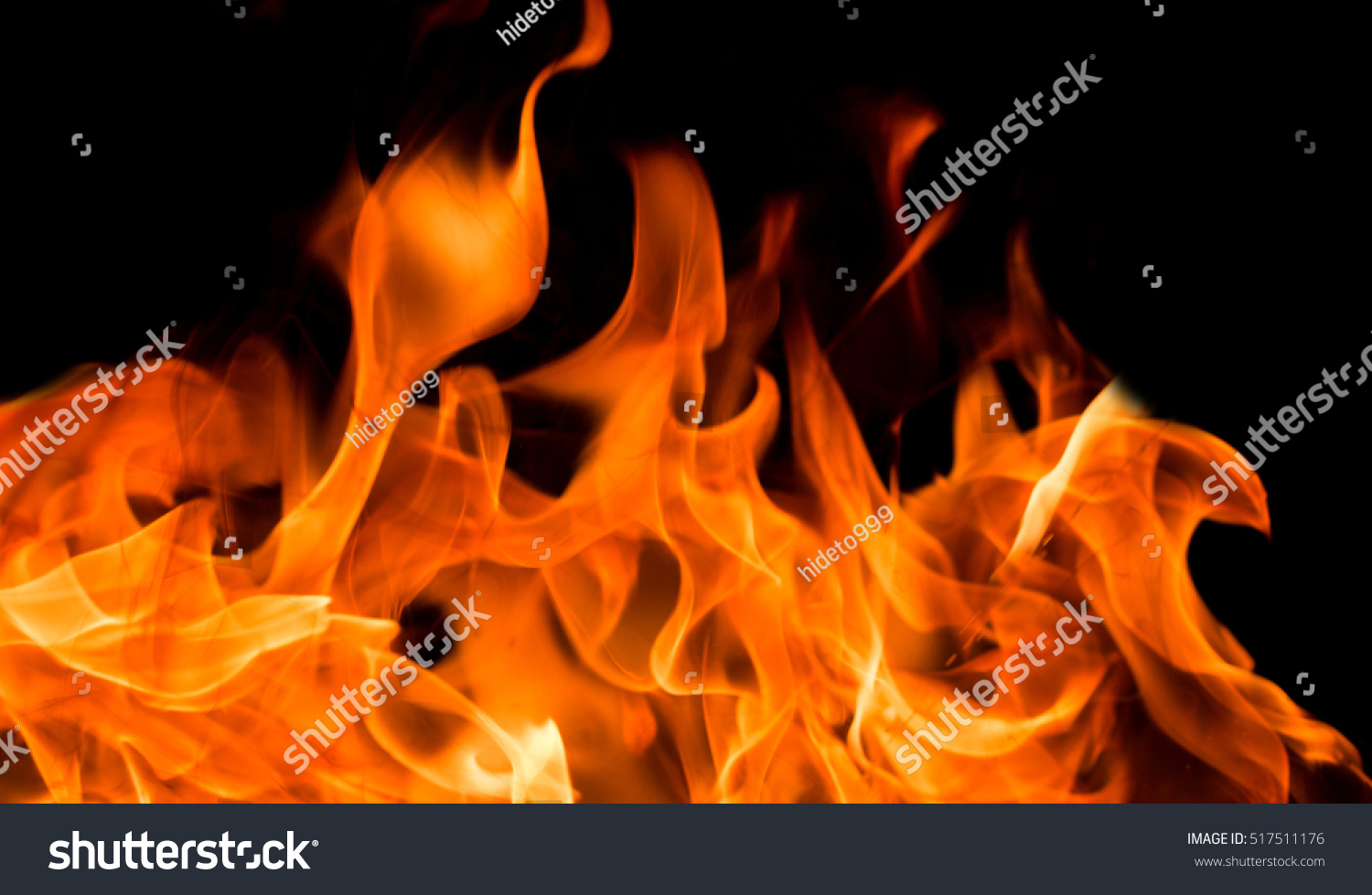 Blaze Fire Flame Texture Background Stock Photo 517511176 : Shutterstock