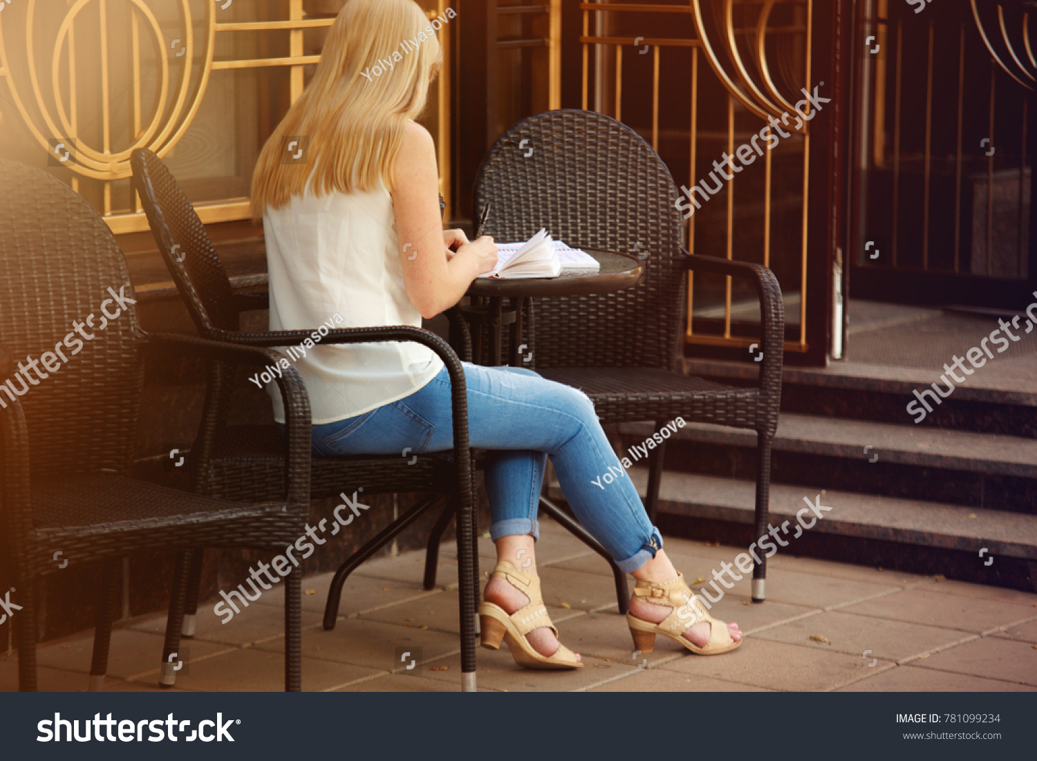 The Coffee Shop Feet Lady 1