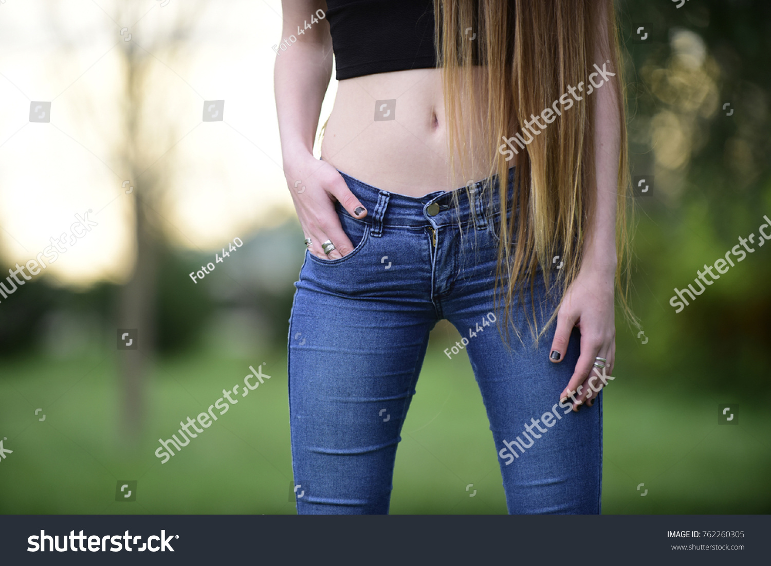 Blonde In Jeans
