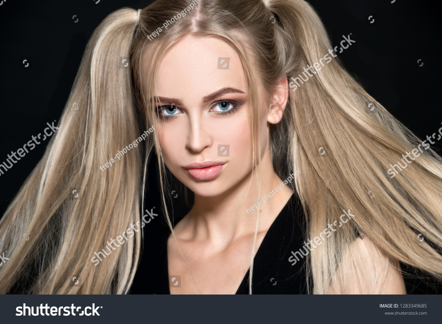 Blonde Woman Beauty Portrait Girl Perfect Stock Photo Edit Now