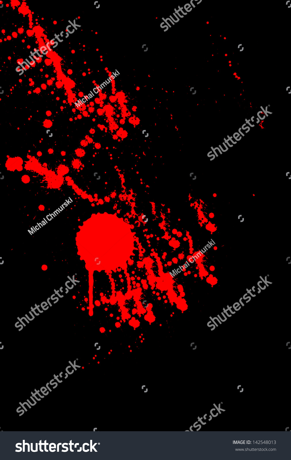 Blood Splatter On Black Background Stock Photo 142548013 - Shutterstock