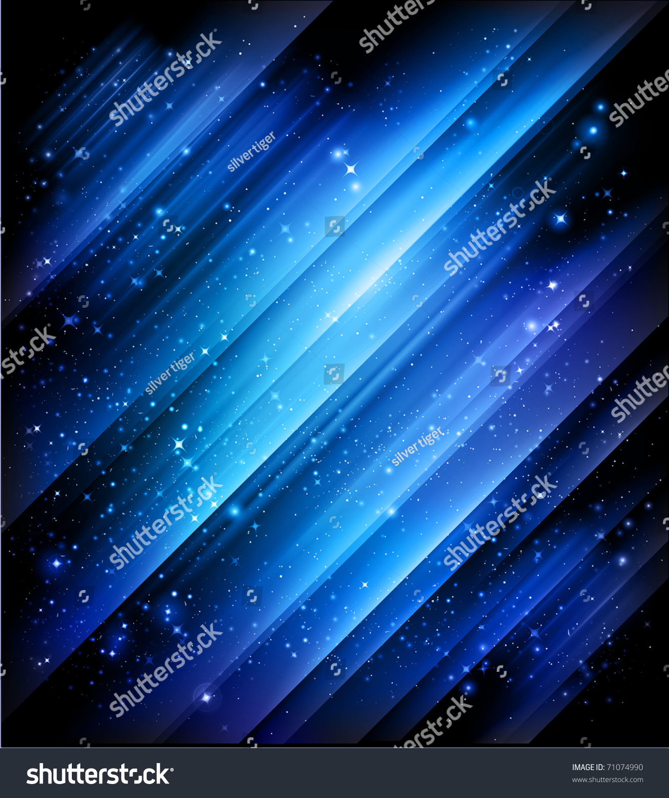 Blue Abstract Background For Your Design - Jpg Version Stock Photo ...