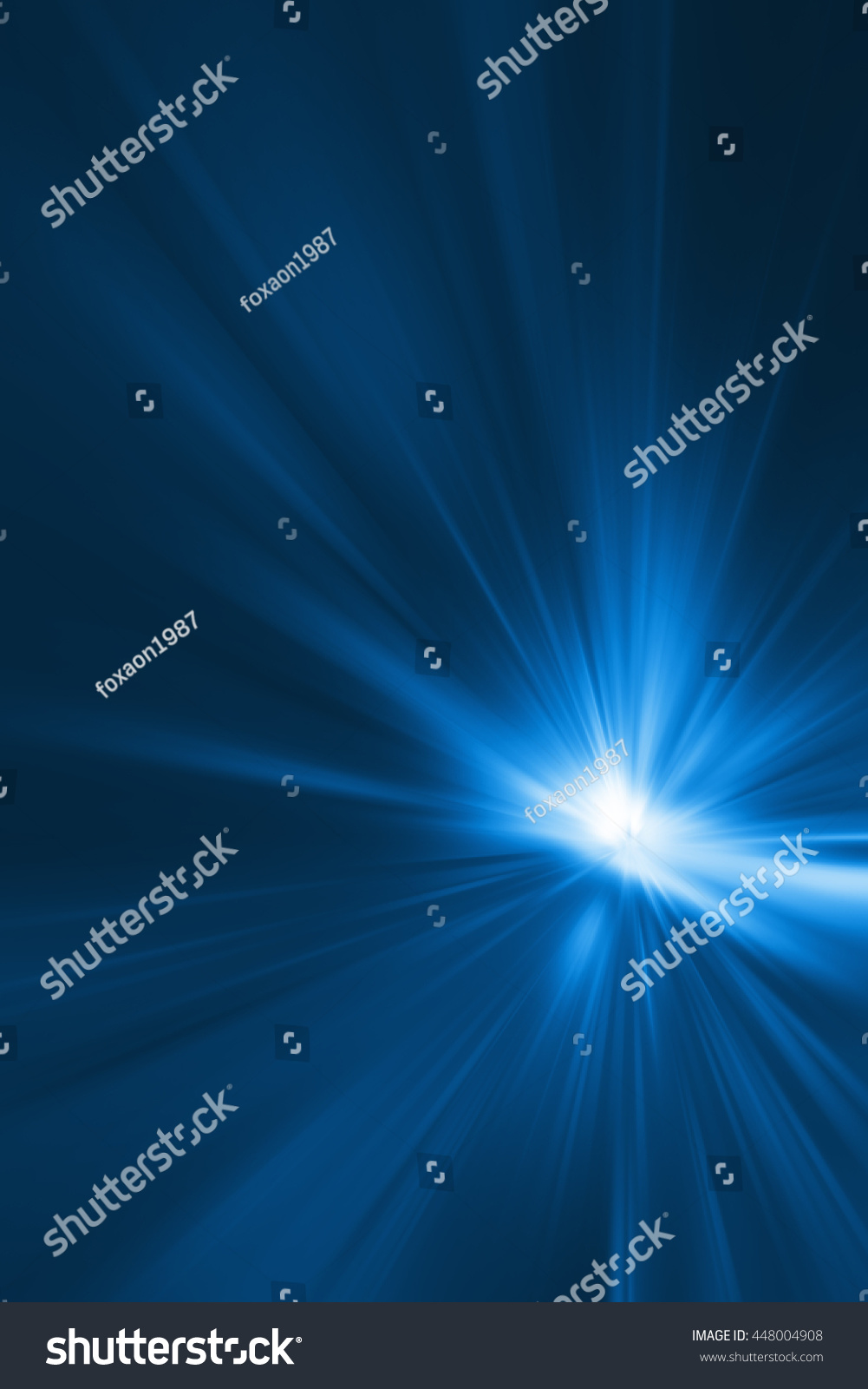 Blue Abstract Zoom Background Stock Illustration 448004908