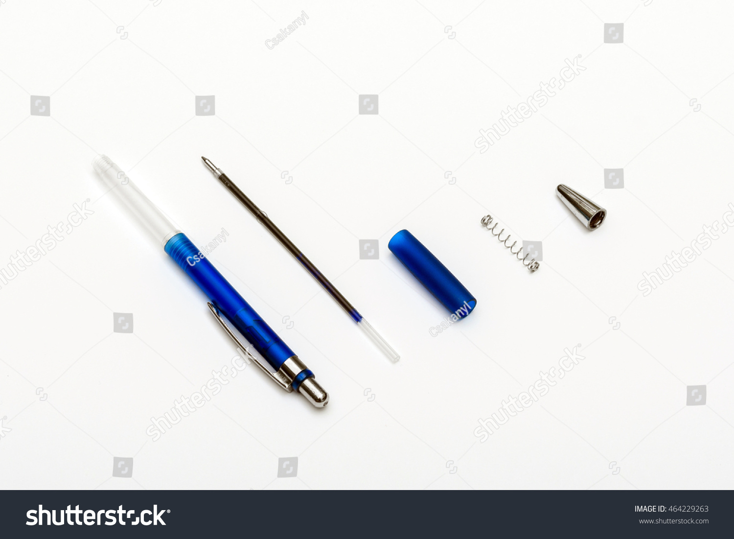 ball point pen parts