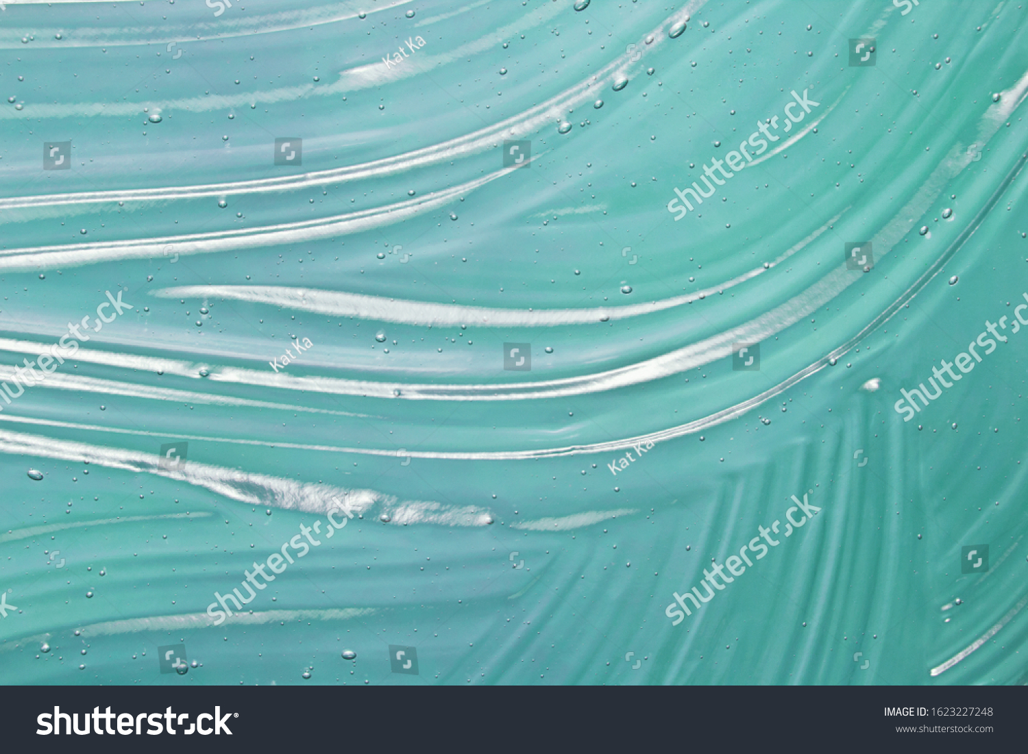 Blue Cosmetic Gel Texture Background Transparent Stock Photo (Edit Now ...