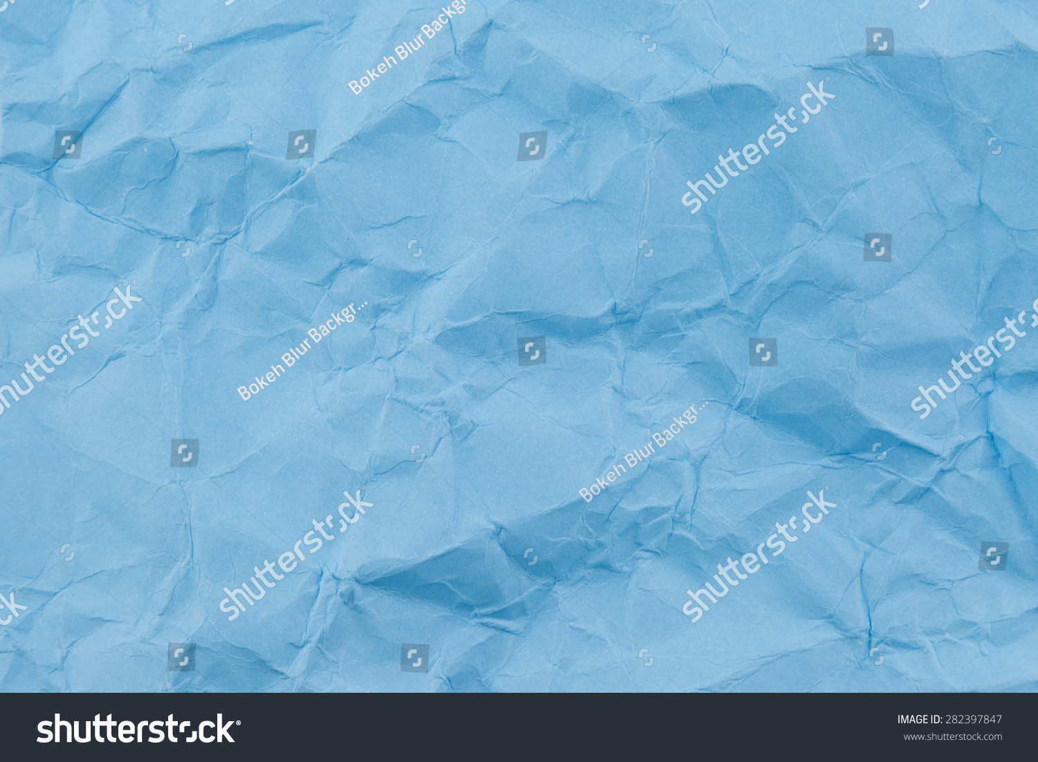 Blue Crumpled Paper Texture Background Stock Photo 282397847 | Shutterstock