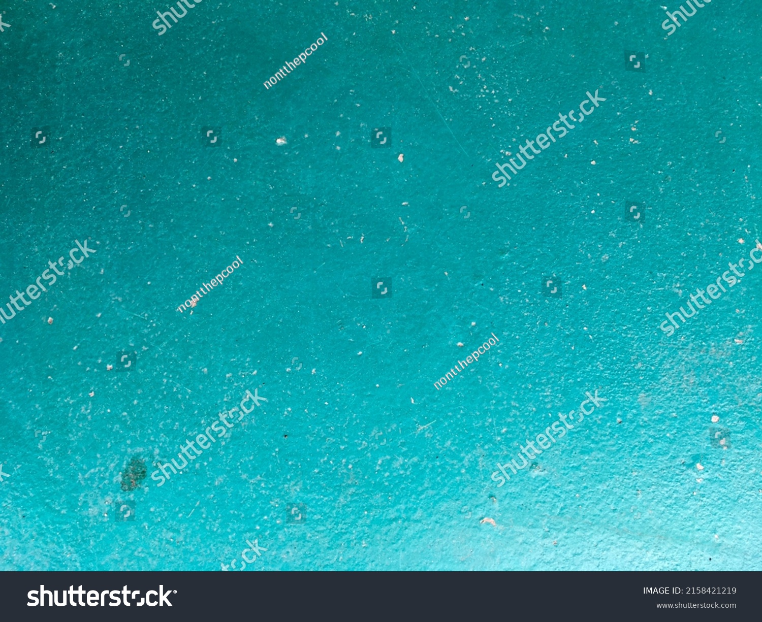 Blue Green Paint Surface Texture Background Stock Photo 2158421219 ...