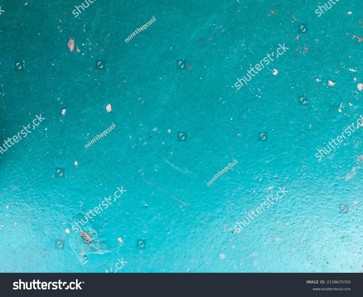 Blue Green Paint Surface Texture Background Stock Photo 2158670765 ...