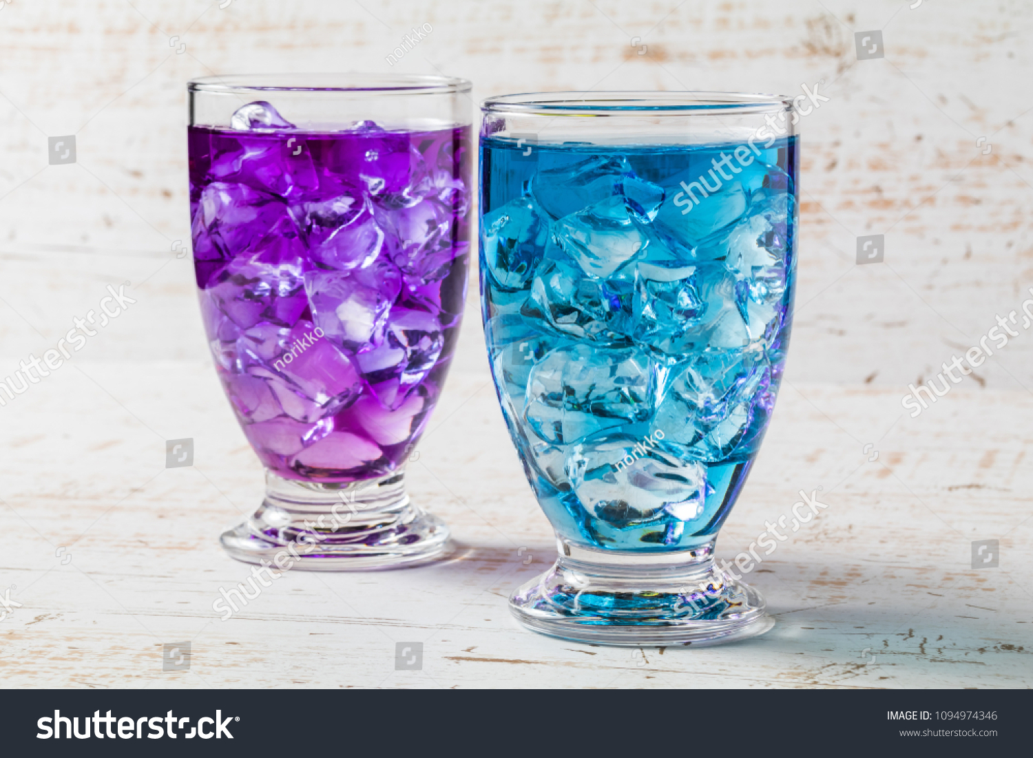 Blue Herbal Teablue Mallow Butterfly Pea Stock Photo Edit Now