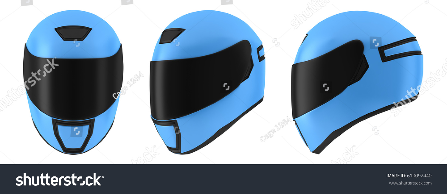 turquoise motorcycle helmet