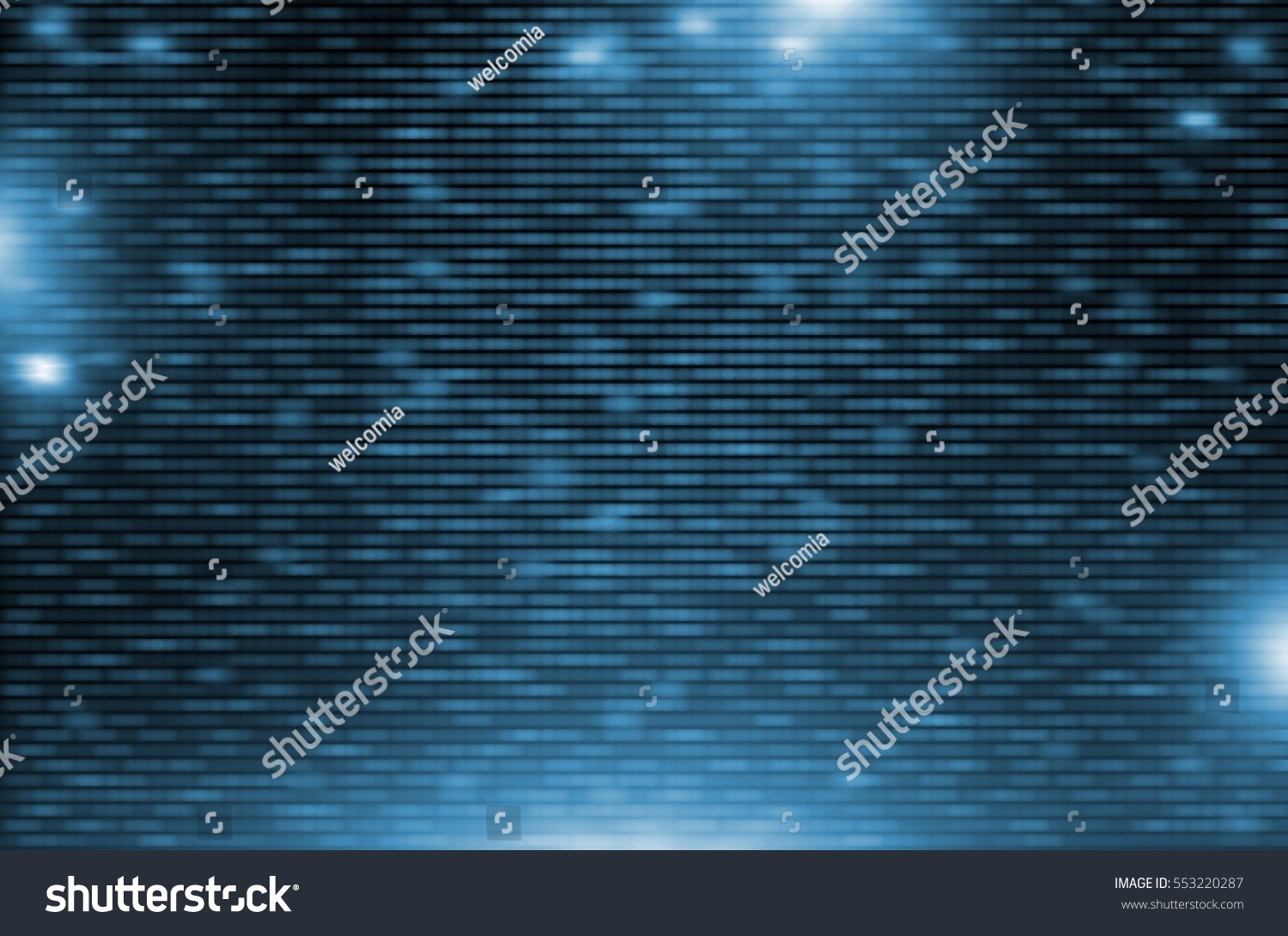 Blue Motion Digital Background Illustration Motion Stock Illustration ...