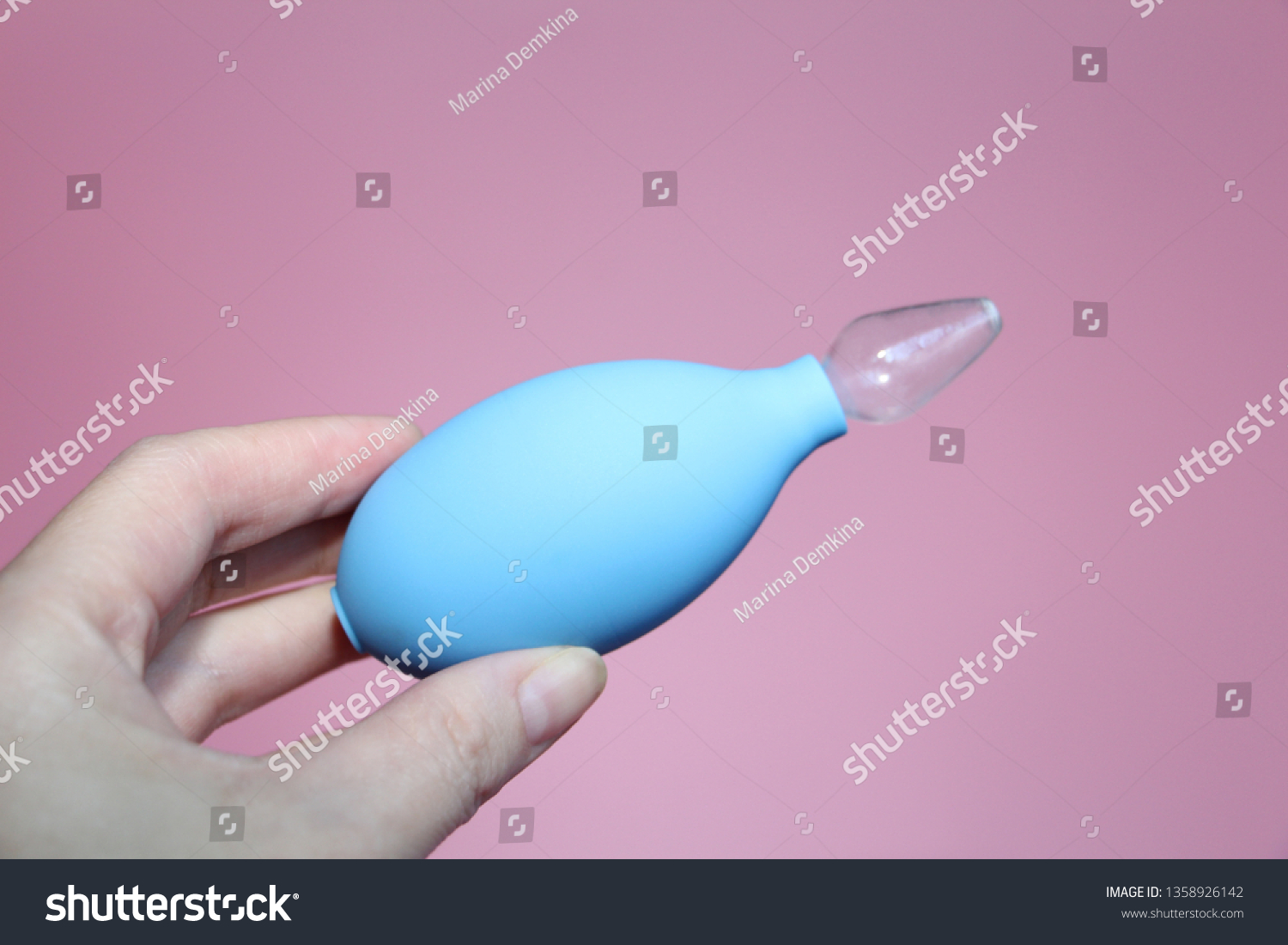 blue nasal aspirator