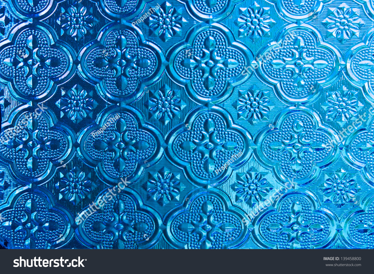 Blue Stained Glass Stock Photo 139458800 | Shutterstock